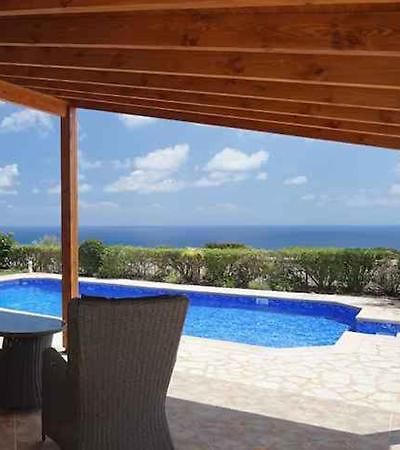 Unforgettable Family Escape - Cliffside Villa With Panoramic Sea Views And Kid-Friendly Private Pool Pissouri Exterior foto